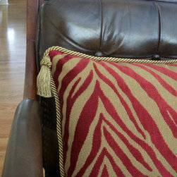 Zebra Pillows - Home Decor