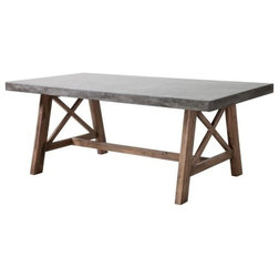 Industrial Outdoor Dining Tables by Homesquare