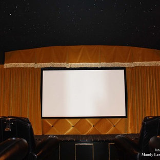 Traditional home cinema in Jackson.