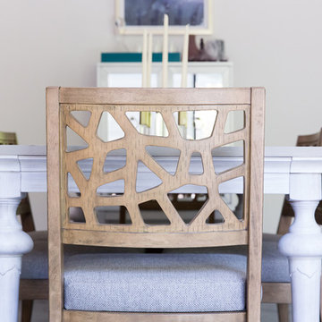 A Space Guided by Color Therapy Dining Space