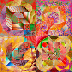 Abstract Geometrics - Paintings