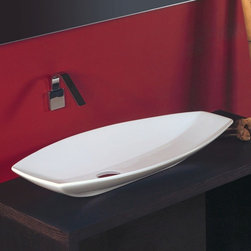 WS Bath Collections LVR 220 Vessel Sink 31.5" - Bathroom Sinks