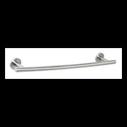 18" Stainless Steel Towel Bar Arrondi BH26543SS - Towel Bars