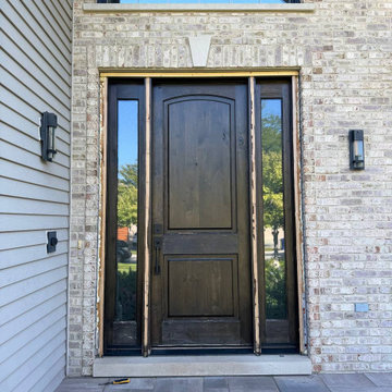 Dekton 0163 Ardesia Nero 84 x 80 with fingerprint smart lock