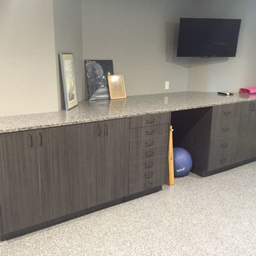 Featured Multi-Purpose Basement Room Remodel