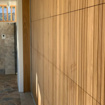 Timber Vertical Clad Panel Door