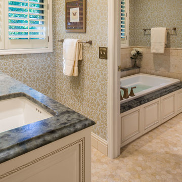 Stately Elegance - Master Bathroom Remodel