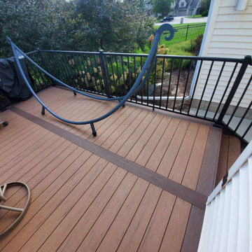 Timbertech Low Ground with lights