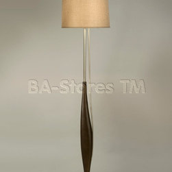 Otto Floor Lamp in Matte Nickel - Floor Lamps