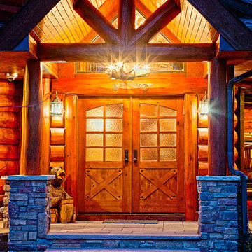 Freehold, NJ Project by Wisconsin Log Homes - www.wisconsinloghomes.com