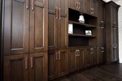 Elegant home office photo in Other