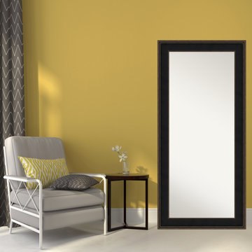 Floor / Leaner Mirror, Mezzanine Espresso Wood