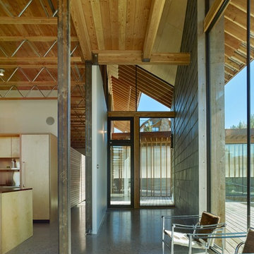 Silla LC1 en piel de vaca Le Corbusier