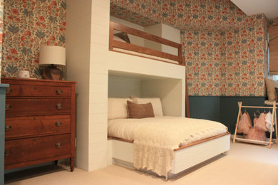 Bedroom - eclectic bedroom idea in Santa Barbara
