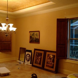 Waller Raised Panel Pine Interior Shutters - Interior Shutters
