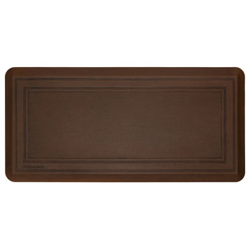 Ultra Comfort Anti-Fatigue Kitchen Mat, Frame Copper, 20" x 42"