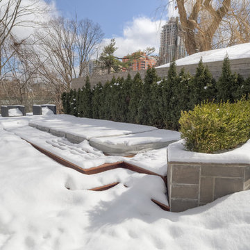 Snow-Covered Swim Spa