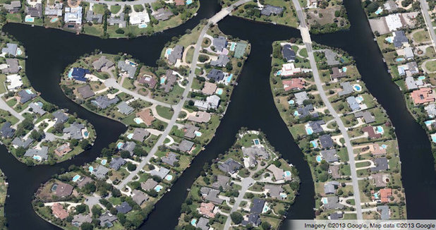 Traditional  America's Housing Patterns from Above