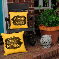 Space and Science Throw Pillows - Decorative Pillows