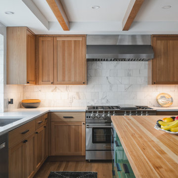 Modern Fusion: A Contemporary Kitchen and Dining Transformation