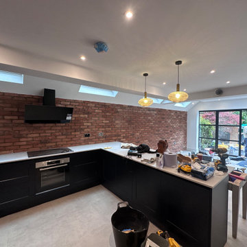 Wrap around Rear and Side Kitchen Extension, Refurb, L-Shaped Loft Conversion