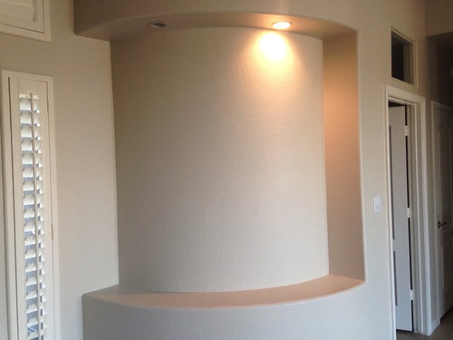 Curved niche dilemma