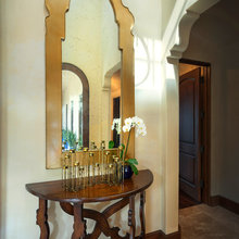 Spanish Villa Foyer Mediterranean Entry Santa Barbara By