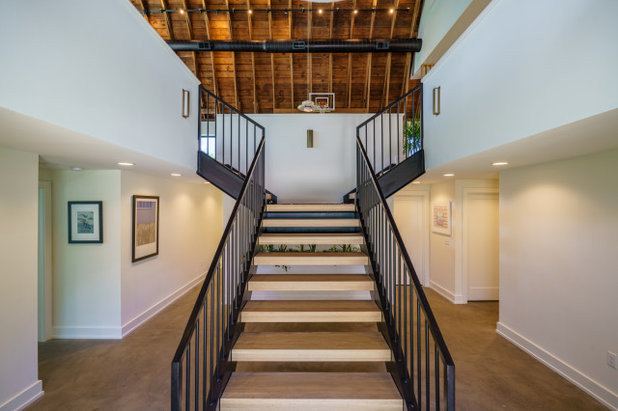 Country Staircase by Franklin & Associates - Design/Build