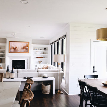 Lenexa Main Floor Transformation: Kitchen, Family Room, Mudroom, and More