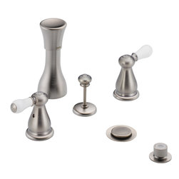 Delta Leland&reg; Bidet Faucet - Less Handles - Bidet Faucets
