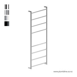 Fluid 8 Bar Heated Towel Ladder 130X48cm - Heated Towel Rails