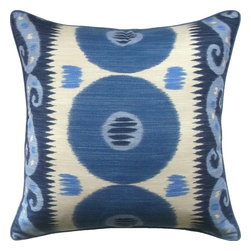 Emir Indigo Pillow - Decorative Pillows