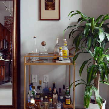 My Houzz: A Moody, Monochromatic Industrial Loft in Boston