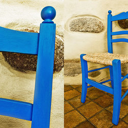 Reclaimed Wood Furniture from Crete - ダイニングチェア
