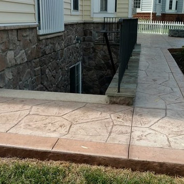 C-Stamped Concrete Patio