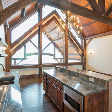 Knotty Alder Cabinetry