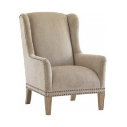 Pfeiffer Leather Chair - Armchairs And Accent Chairs