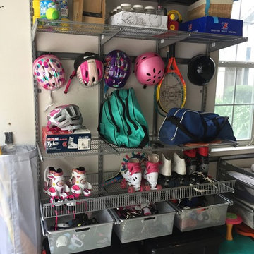 Garage Organization - sports gear, toys etc