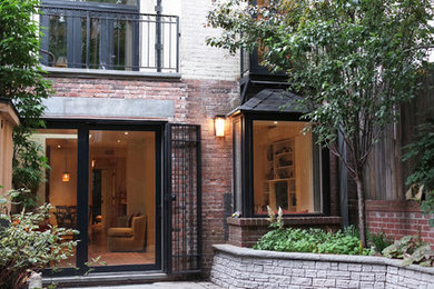 Transitional exterior home photo in New York