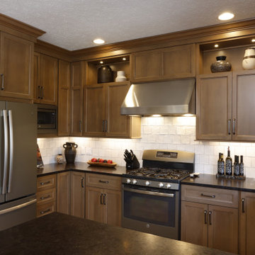 Kitchen Remodel Maximizes Storage & Style