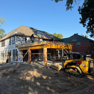 The Mercados' New Home Addition in Coppell, TX