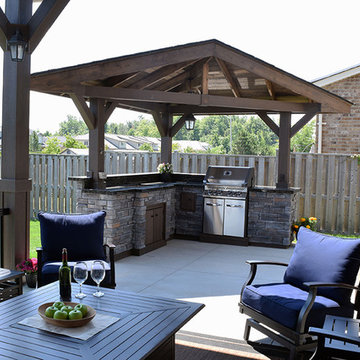 Some staged custom decks by Hickory Dickory Decks.