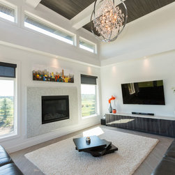 Estate Home Interior Ceiling Feature - Wall Panels
