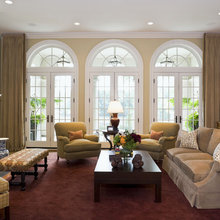 Draperies W/French Doors