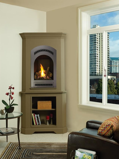 GreenSmart Gas Fireplace - Portrait