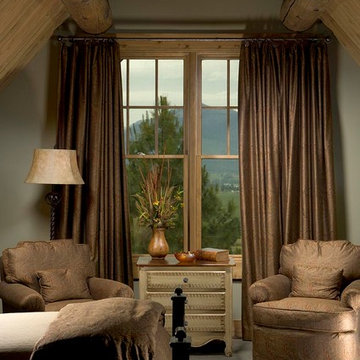 Rocky Mountain Log Homes - Relaxing Rustic Retreat