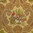 Horse fabric jockey brown paisley toile, Standard Cut