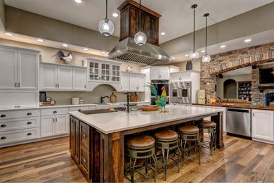 Example of a kitchen design in Other