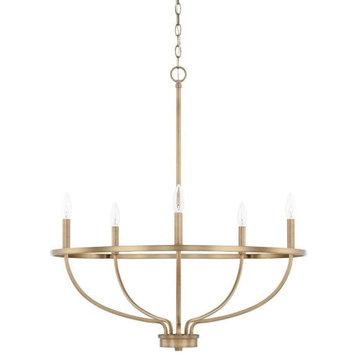 HomePlace 428551AD Greyson - Five Light Chandelier