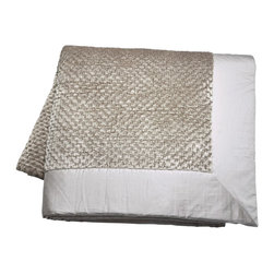 Cross Stitch Velvet Bedspread - Bedspreads